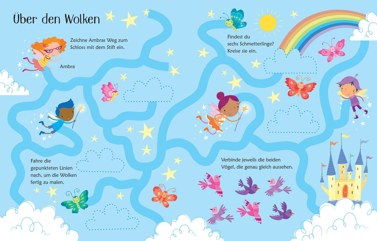 Usborne Mein wisch und weg Buch Feen