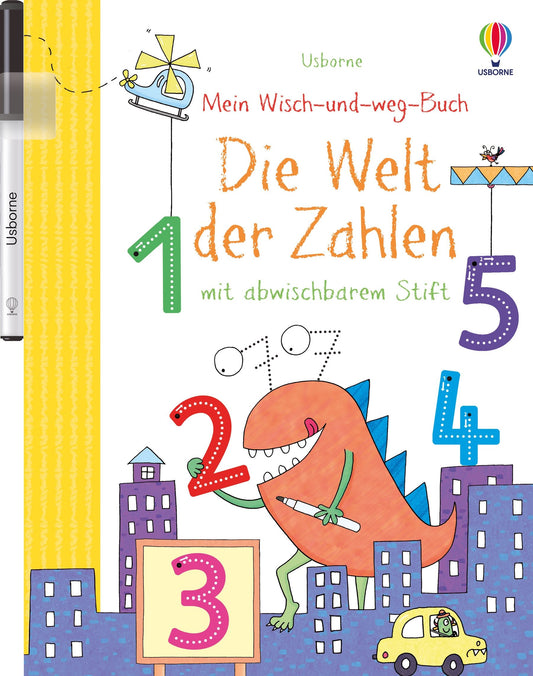 Usborne Mein wisch und weg Buch - die Welt der Zahlen