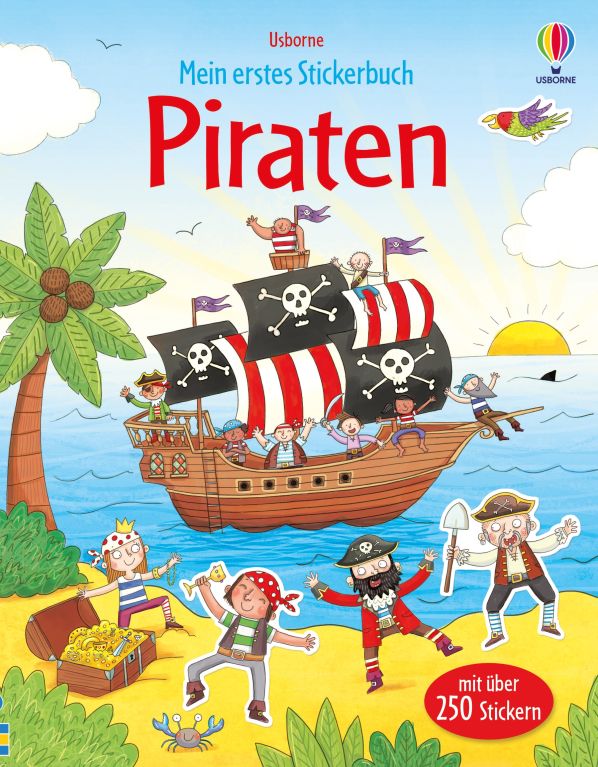Usborne Stickerbuch Piraten