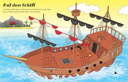Usborne Stickerbuch Piraten