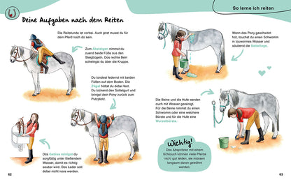 Kosmos mein erstes Pferdebuch - mit Pferderassen von A-Z