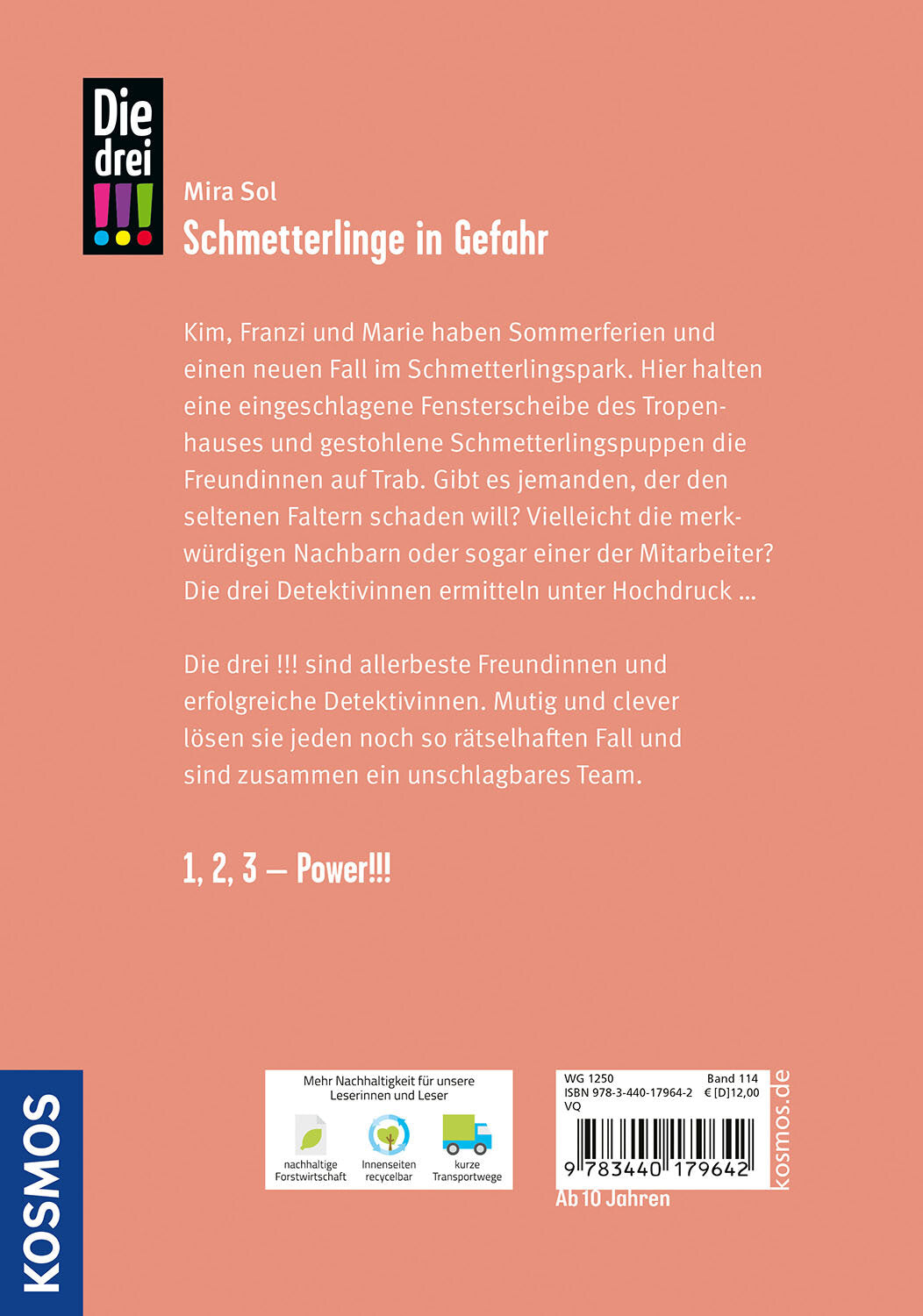 Kosmos Die drei !!! 114 - Schmetterlinge in Gefahr