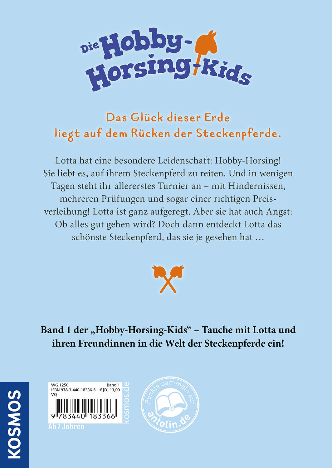 Kosmos Die Hobby-Horsing-Kids 1 - Ein Steckenpferd für Lotta