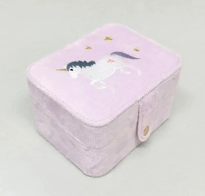 Rockahula Schmuck Schatulle lila mit Einhorn