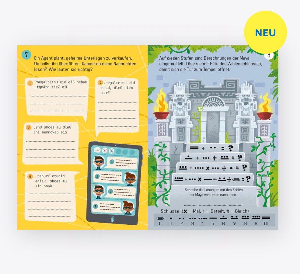 Usborne Knobel-Klub Geheime Codes Knacken