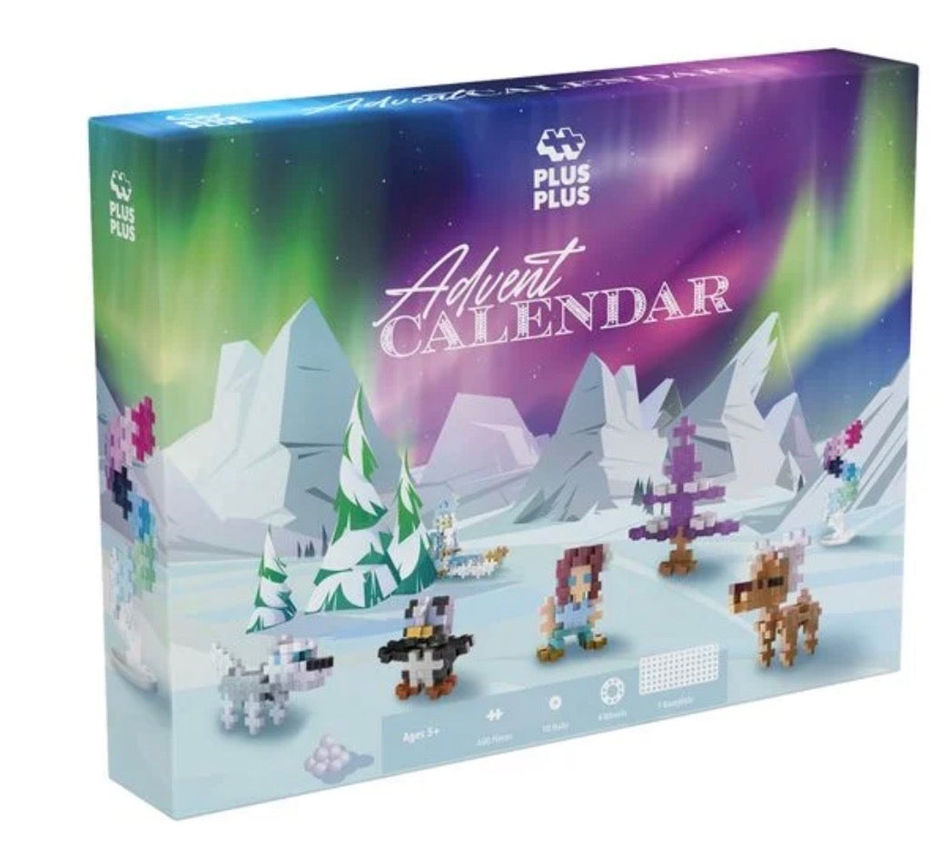 Plus Plus Adventskalender Nordlichter
