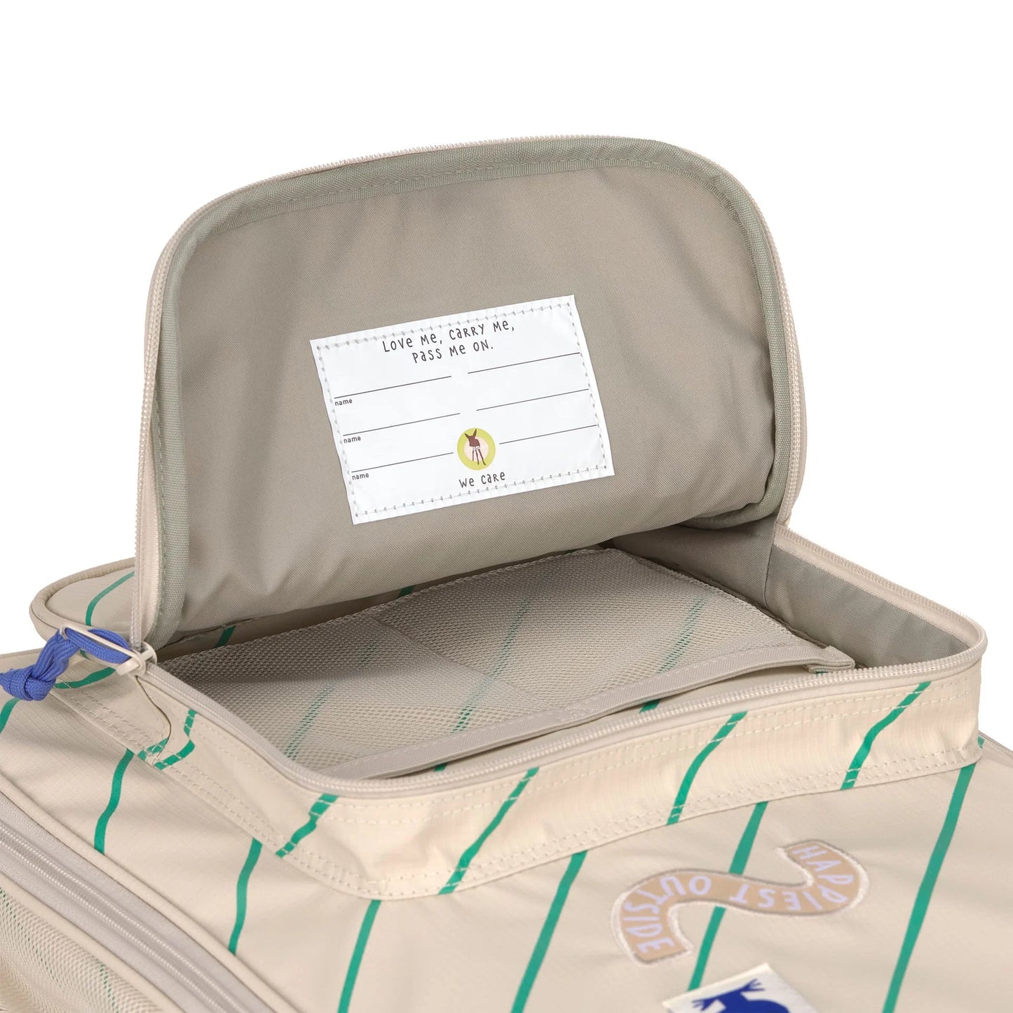 Lässig KINDERKOFFER - TROLLEY, HAPPY TRAILS, FROSCH