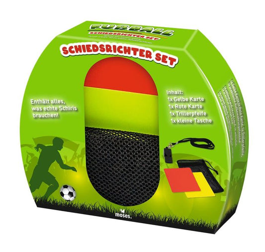 Moses Schiedsrichter Set Fußball