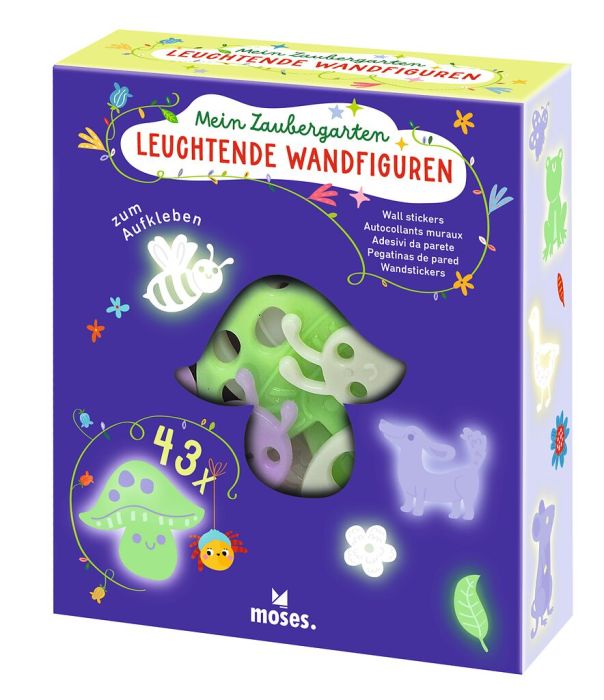 Moses Mein Zaubergarten, Leuchtende Wandfiguren