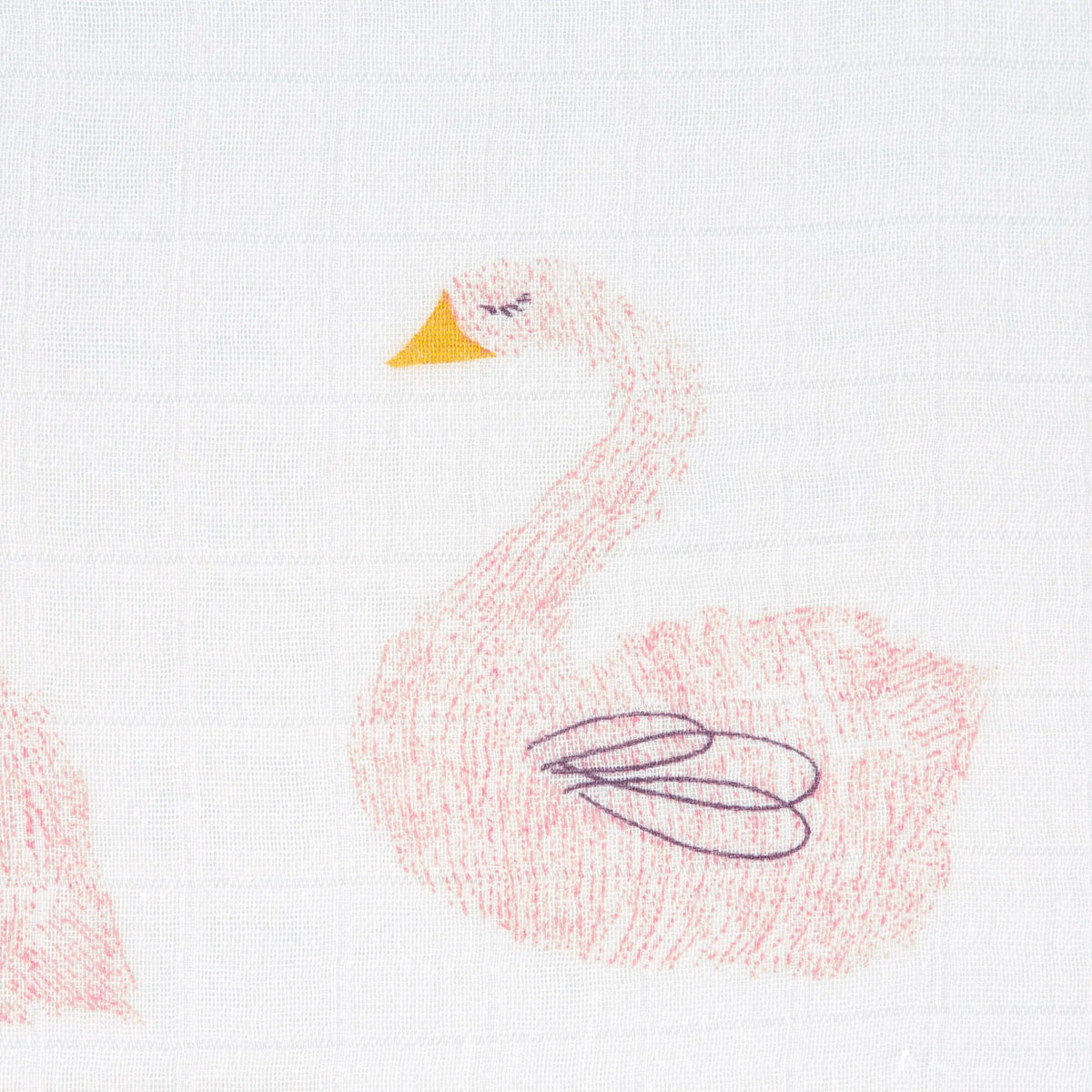 Lässig Mulltücher 3er Set 80 X 80 CM - Little Water, Swan