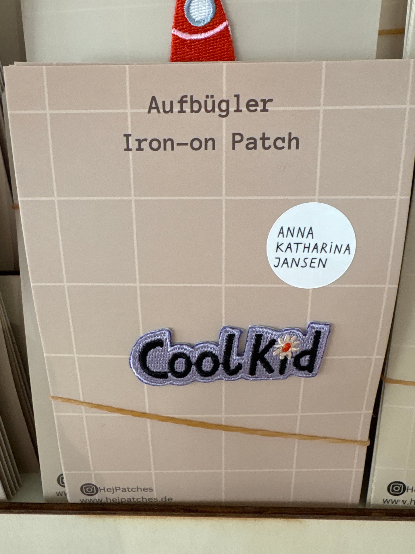HejPatches Aufbügler Coolkid Anna Katharina Jansen