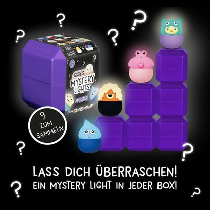 Eggys Mystery Lights Serie 2 Monster Akku Nachtlicht Blindbox mit Anhänger