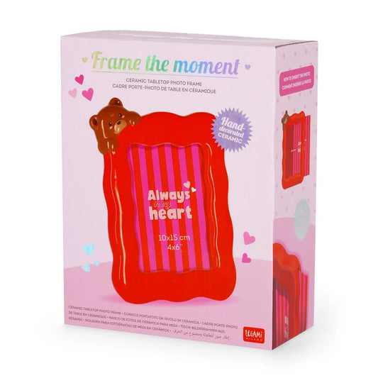 Legami Tisch-Fotorahmen - Frame the Moment Teddy Bear