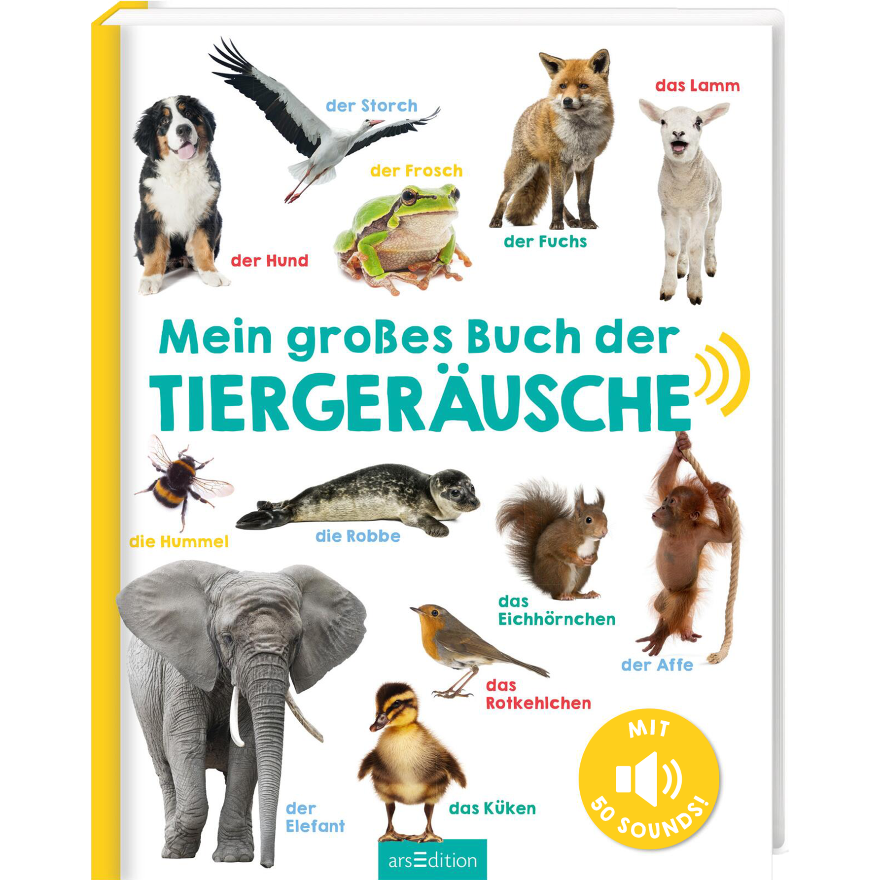 Arsedition mein großes Buch der Tiergeräusche