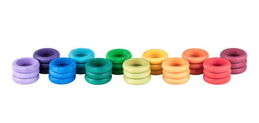 Grapat Ringe 36 Ringe in 12 Farben