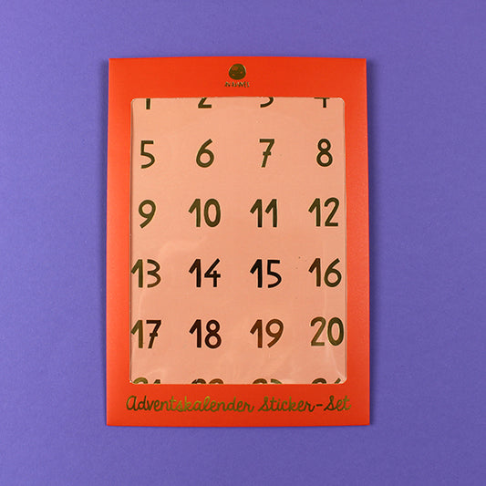 Ava&Yves Adventskalender Sticker- zahlen