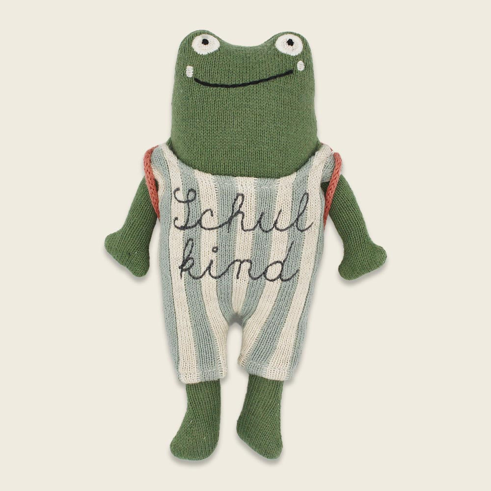 Ava&Yves Frosch Schulkind mit Schultasche