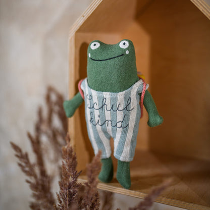 Ava&Yves Frosch Schulkind mit Schultasche
