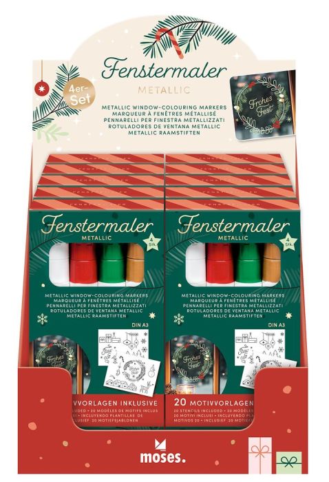 Moses Fenstermaler Metallic DIN A3