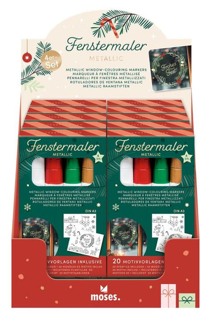 Moses Fenstermaler Metallic DIN A3