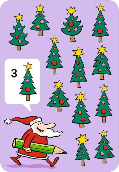 50 lustige Weihnachtsrätsel ohne Worte