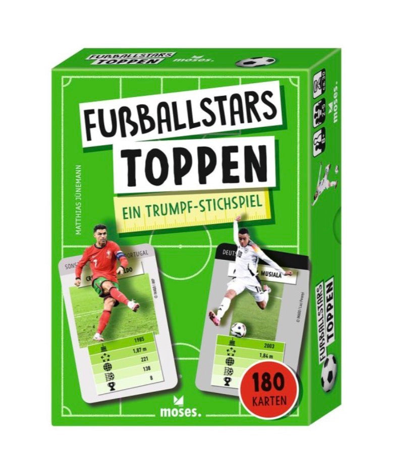 Moses Fußballstras Toppen Ein Trumpf-Stichspiel mit 180 Karten