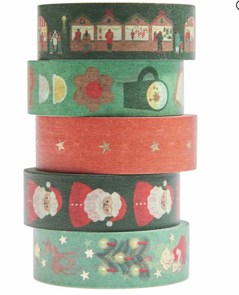 Paper Poetry Tape Christmas einzeln (Auswahl zufällig)