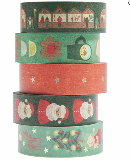 Paper Poetry Tape Christmas einzeln (Auswahl zufällig)