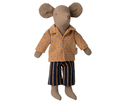 Maileg - Hemd und gestreifte Hose, Papa Maus