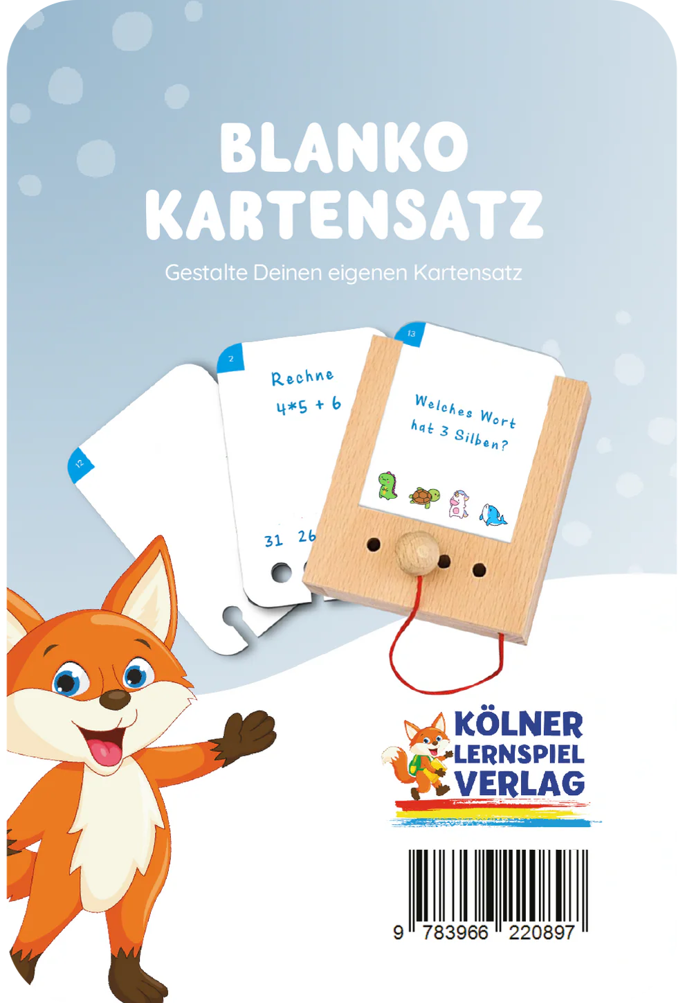 Kölner Lernspielverlag - blanko Kartensatz