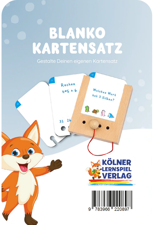 Kölner Lernspielverlag - blanko Kartensatz