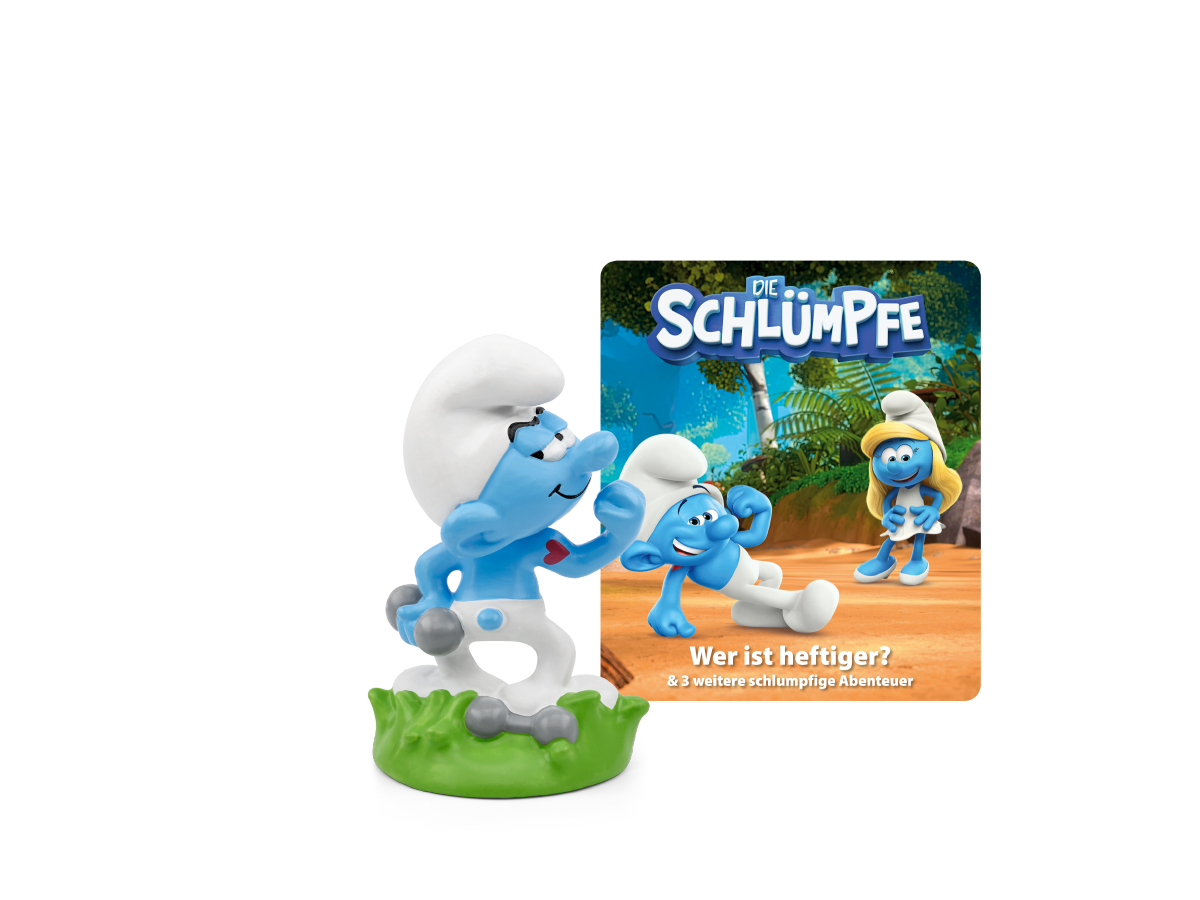 Tonies Hefty Schlumpf - Wer ist heftiger? & 3 weitere schlumpfige Abenteuer