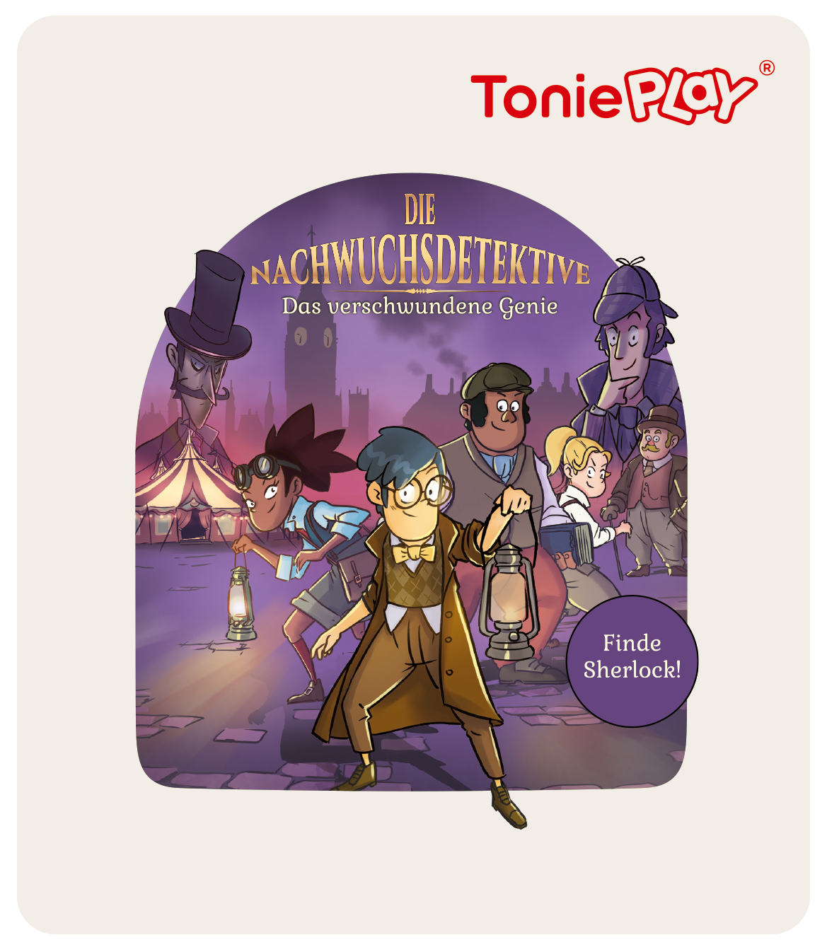 Tonies Tonieplay Game Die Nachwuchsdetektive: Das verschwundene Genie