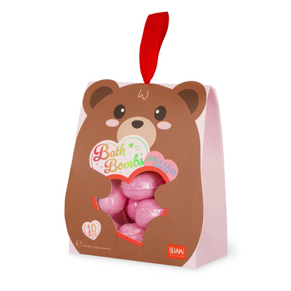 Legami Set mit 10 Badekugeln - Bath Bombs