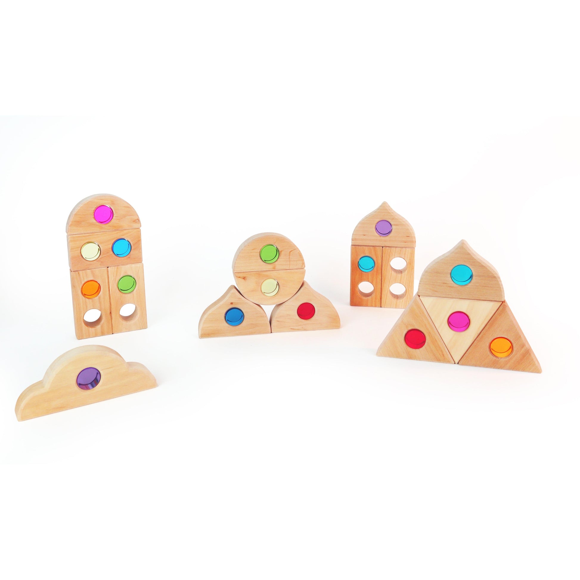 Bauspiel Lichtbauzylinder 16 Teile
