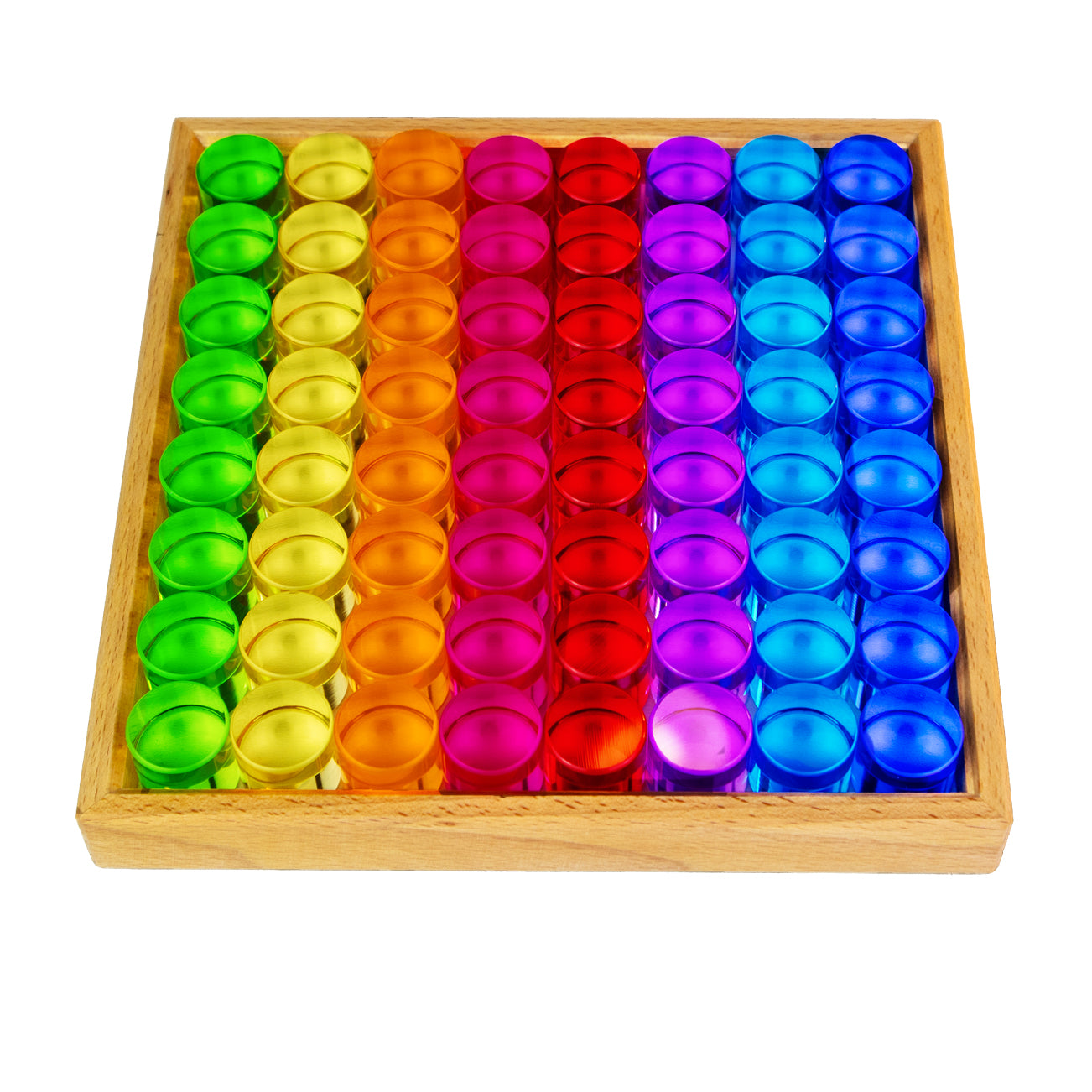 Bauspiel Lichtbauzylinder 64 Teile