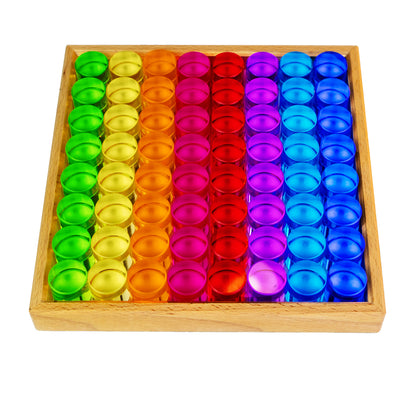 Bauspiel Lichtbauzylinder 64 Teile