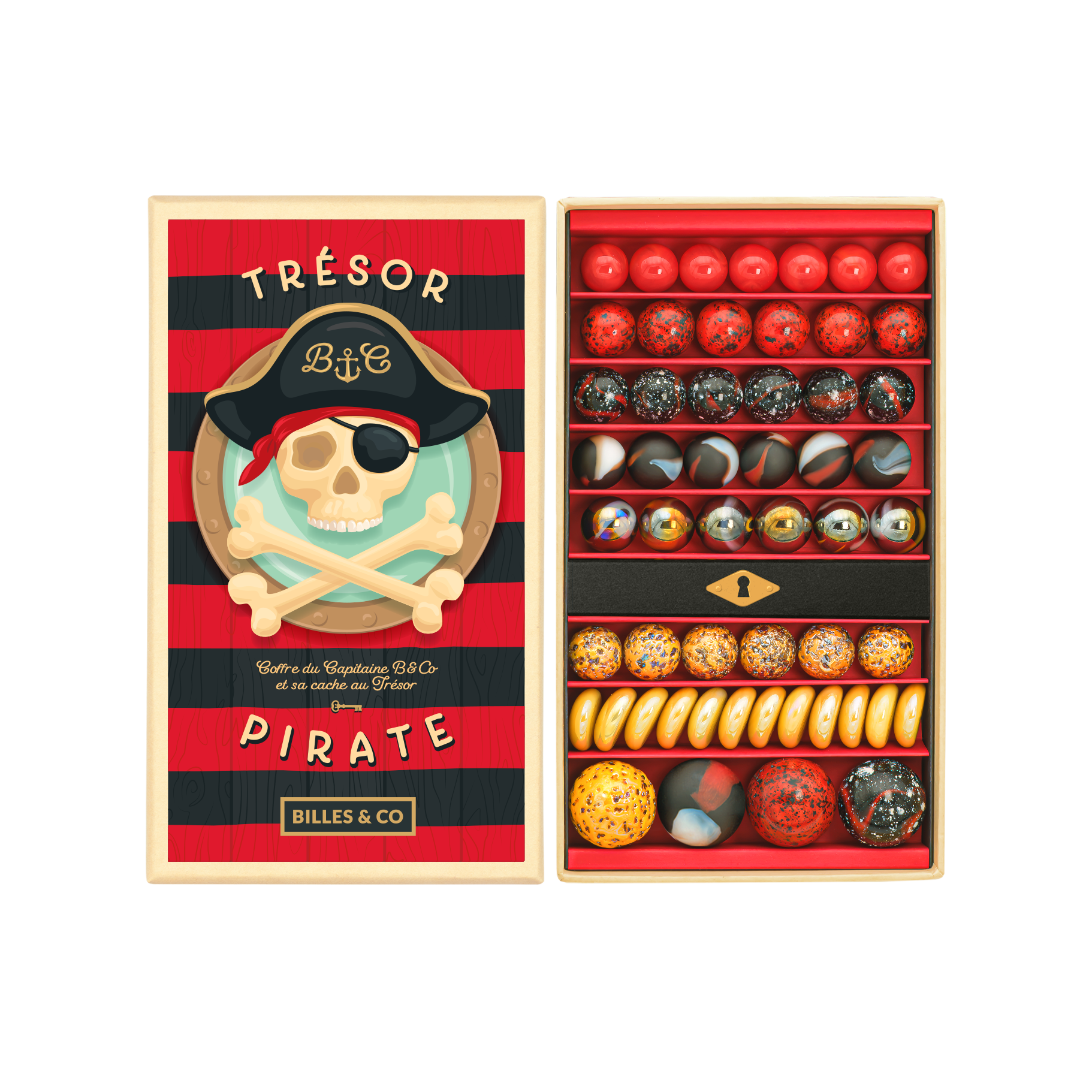 Billes & Co Pirate Treasure Große Box