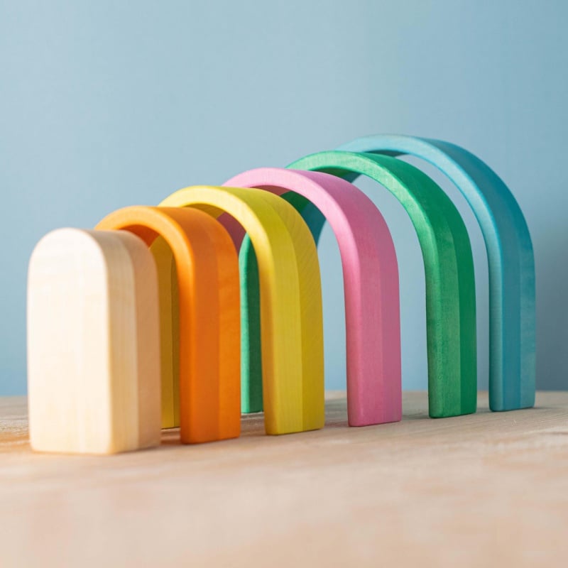 Bumbu Toys Arches Regenbogen Pastell