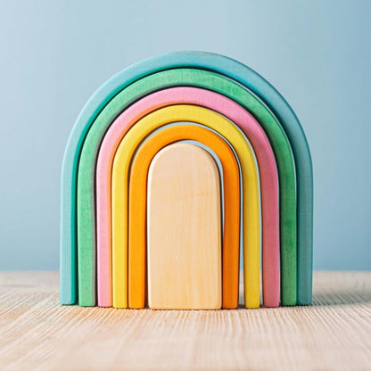 Bumbu Toys Arches Regenbogen Pastell