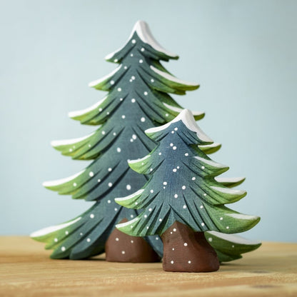 Bumbu Toys Schneebedeckter Tannenbaum Set