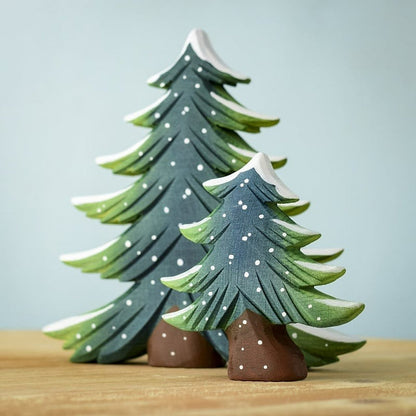 Bumbu Toys Schneebedeckter Tannenbaum Set