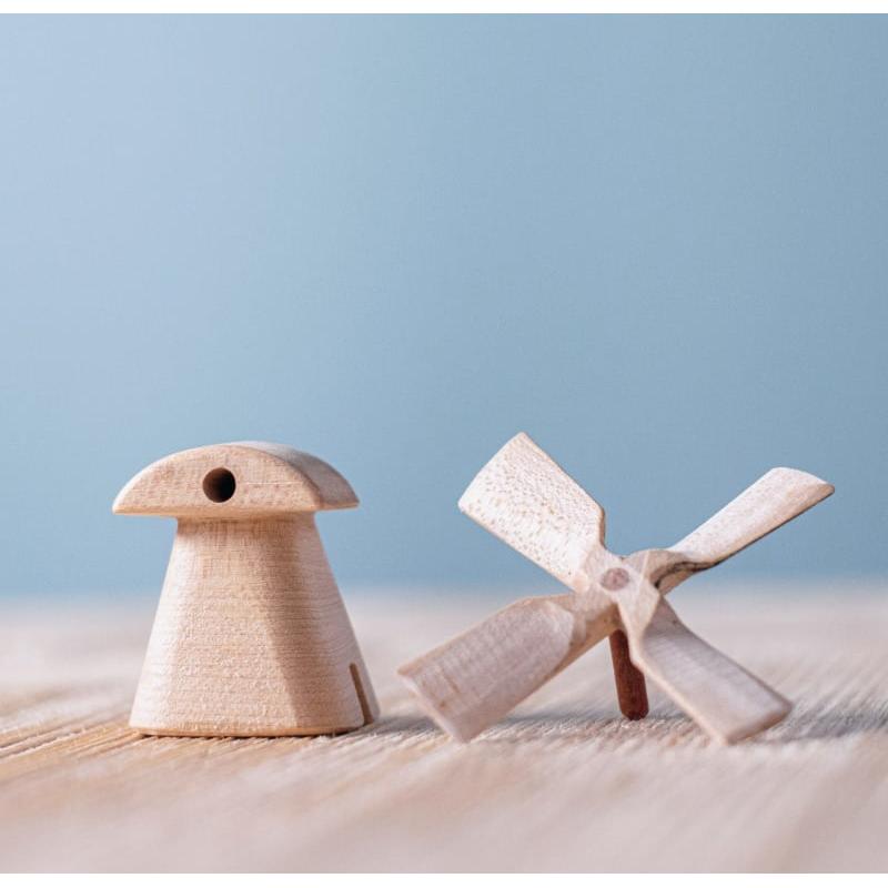 Bumbu Toys Windmühle zum selber bemalen