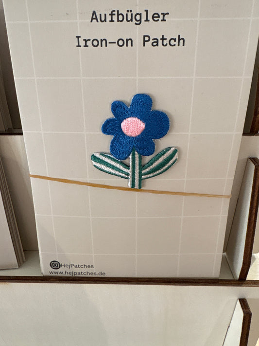 HejPatches Aufbügler Blume
