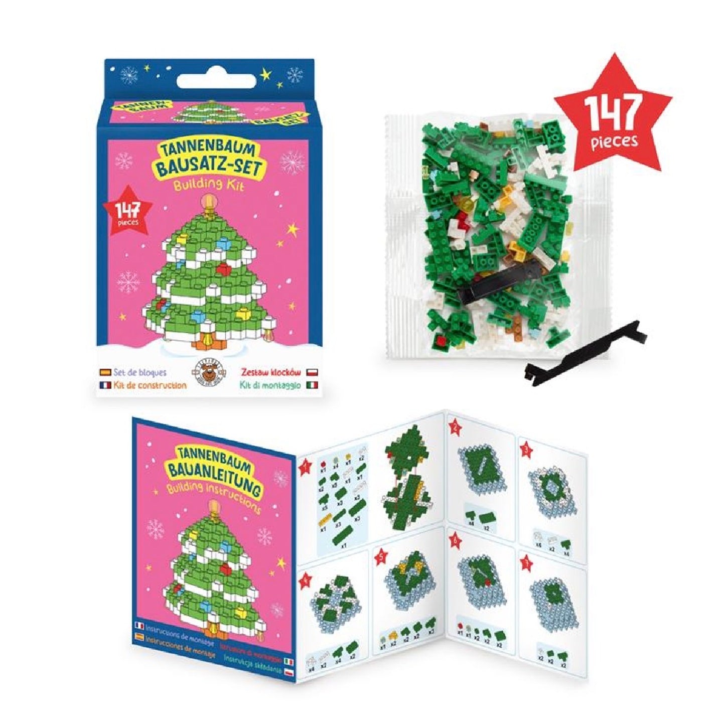 Trendhaus Magic Moments, BAUSATZ-SET, 4-FACH SORTIERT