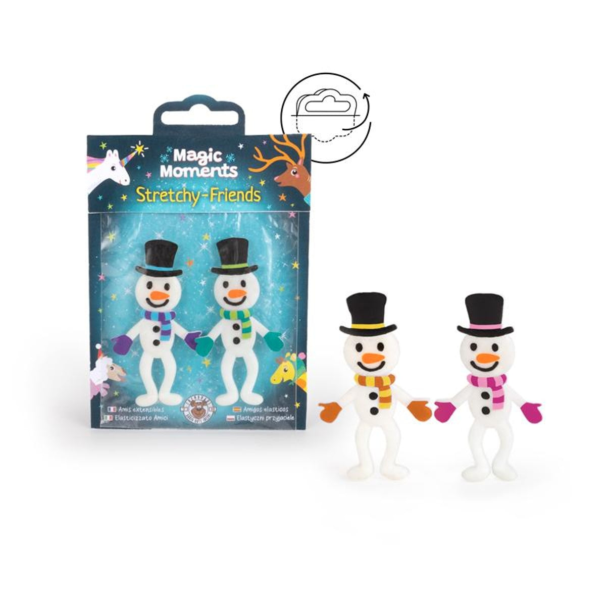 Stretchy Friends Schneemänner