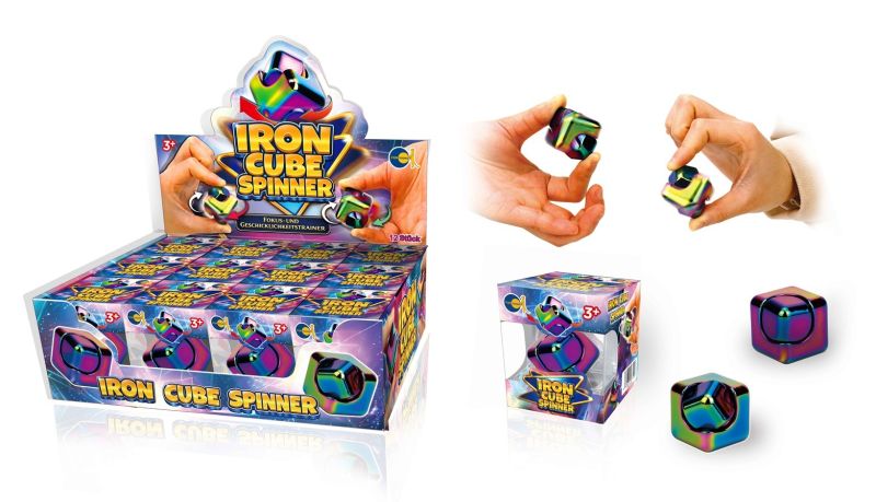 Fun Trading Iron Cube Spinner