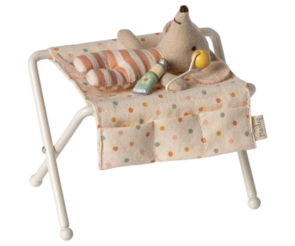 Maileg - Wickeltisch Babymaus - Weiß