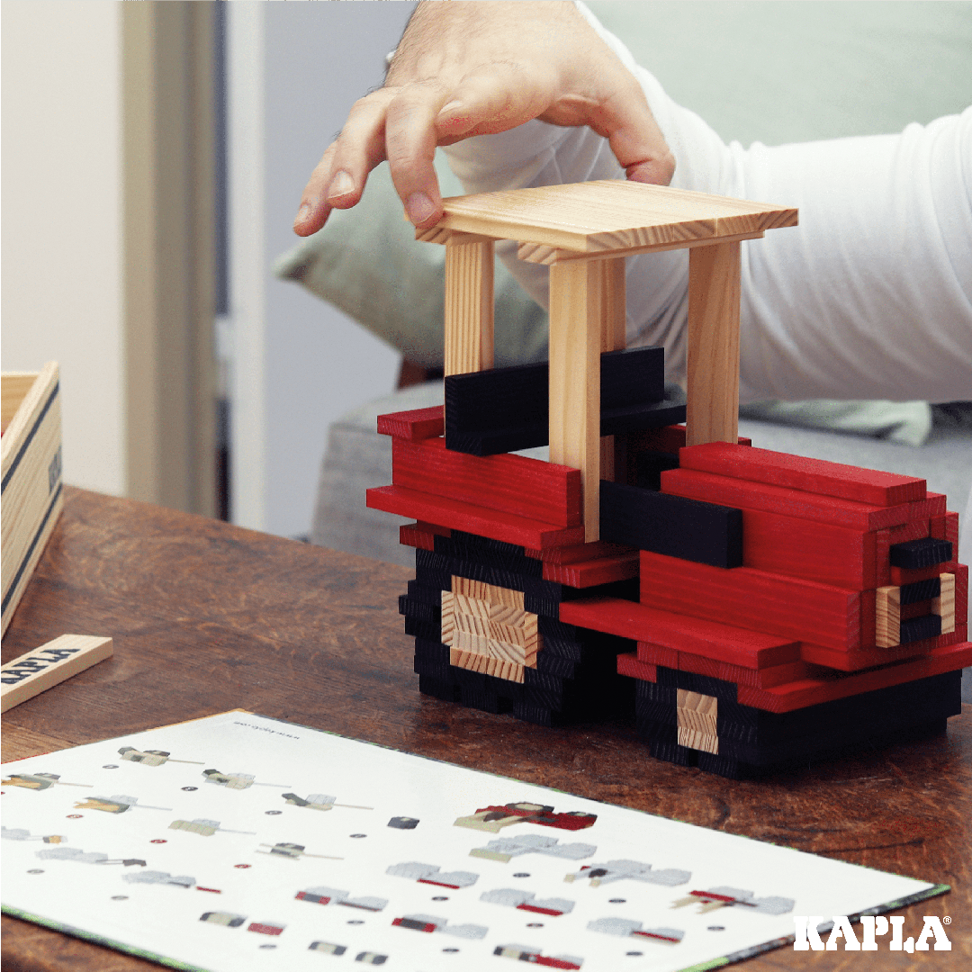 Kapla Baukasten Traktor