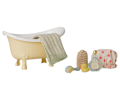 Maileg Badezimmerset für Mäuse – Gelb